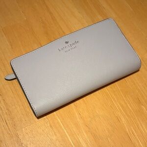 Kate Spade Light Gray Wallet